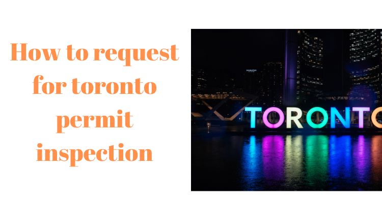 How to request for toronto permit inspection